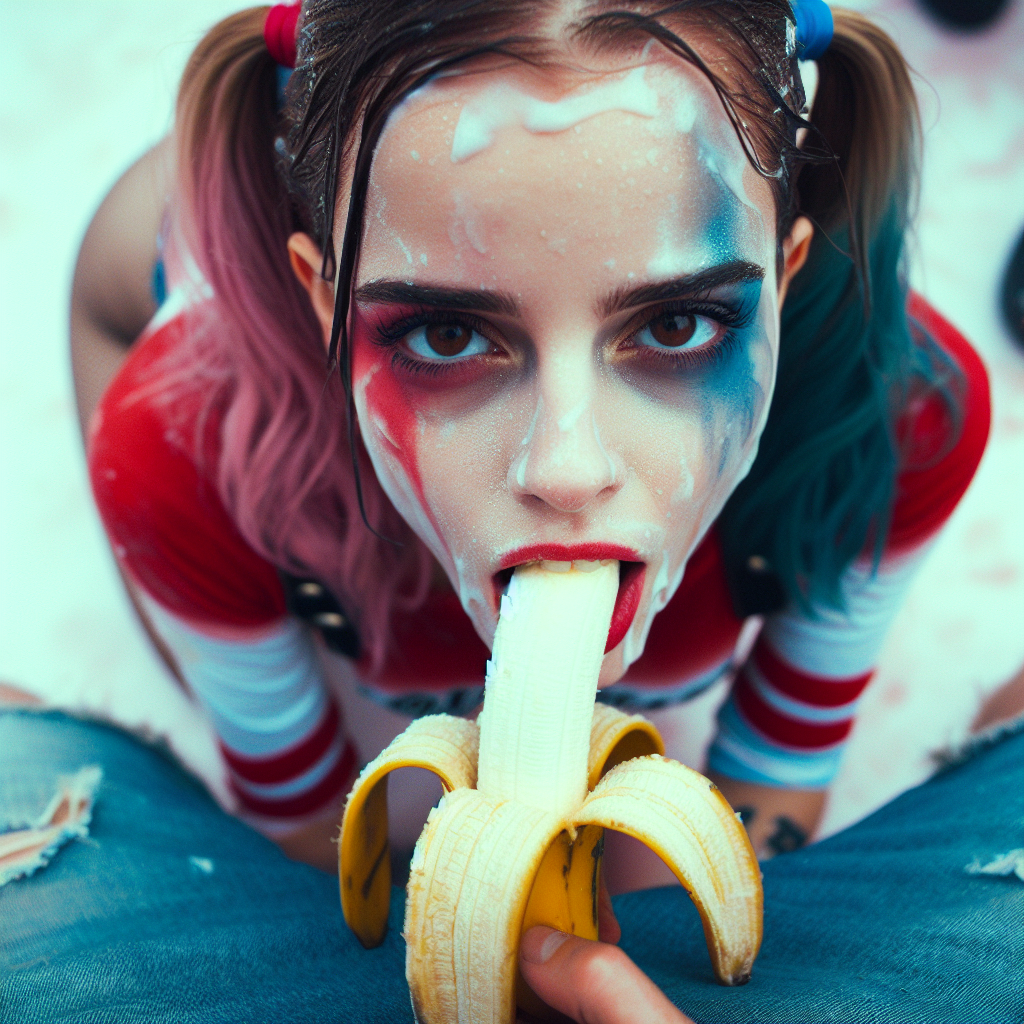 HVWVJjru Emma Watson as Harley Quinn banana gens 22.png